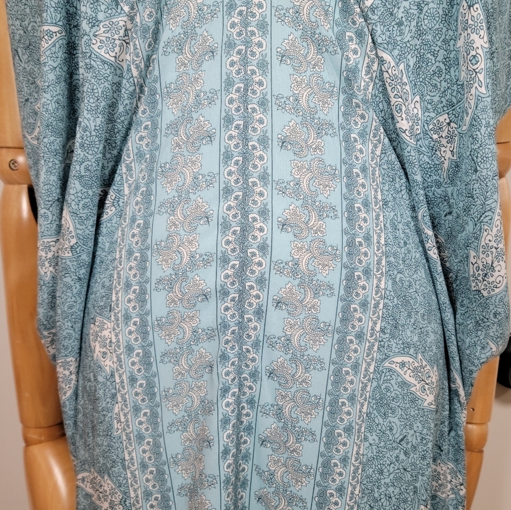 Walker & Wade Santorini Kaftan Sea Mist Size XS - Picture 3 of 13